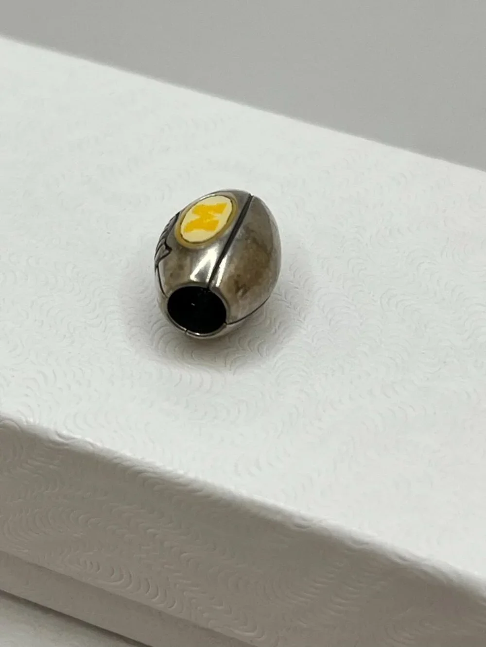 Kay Jeweler NCAA Sterling Silver University of Michigan Football Bead Charm 925